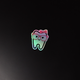 Dental Tooth Holographic stickers - Dentists, Assistants, Hygienists, Gifts
