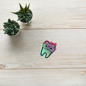 Dental Tooth Holographic stickers - Dentists, Assistants, Hygienists, Gifts