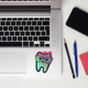 Dental Tooth Holographic stickers - Dentists, Assistants, Hygienists, Gifts