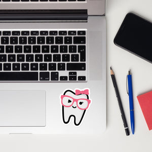 Dental Tooth Teeth Sticker - Dentists, Assistants, Hygienists, Gift