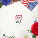 Dental Tooth Teeth Sticker - Dentists, Assistants, Hygienists, Gift