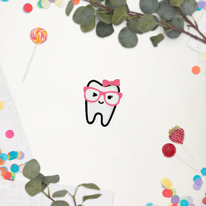 Dental Tooth Teeth Sticker - Dentists, Assistants, Hygienists, Gift
