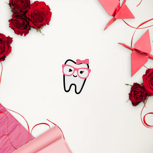 Dental Tooth Teeth Sticker - Dentists, Assistants, Hygienists, Gift