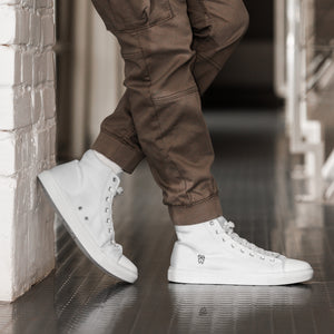 Dental Men’s high top canvas shoes - Dentists, Assistants, Hygienists