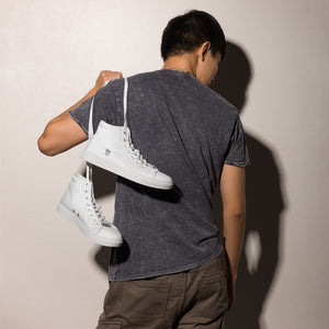 Dental Men’s high top canvas shoes - Dentists, Assistants, Hygienists