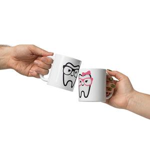 Dental Boy/Girl Tooth Coffee Mug - Dentist, Assistants, Hygienists, Gift