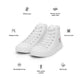 Dental Women’s high top canvas shoes - Dentist, Assistants, Hygienists